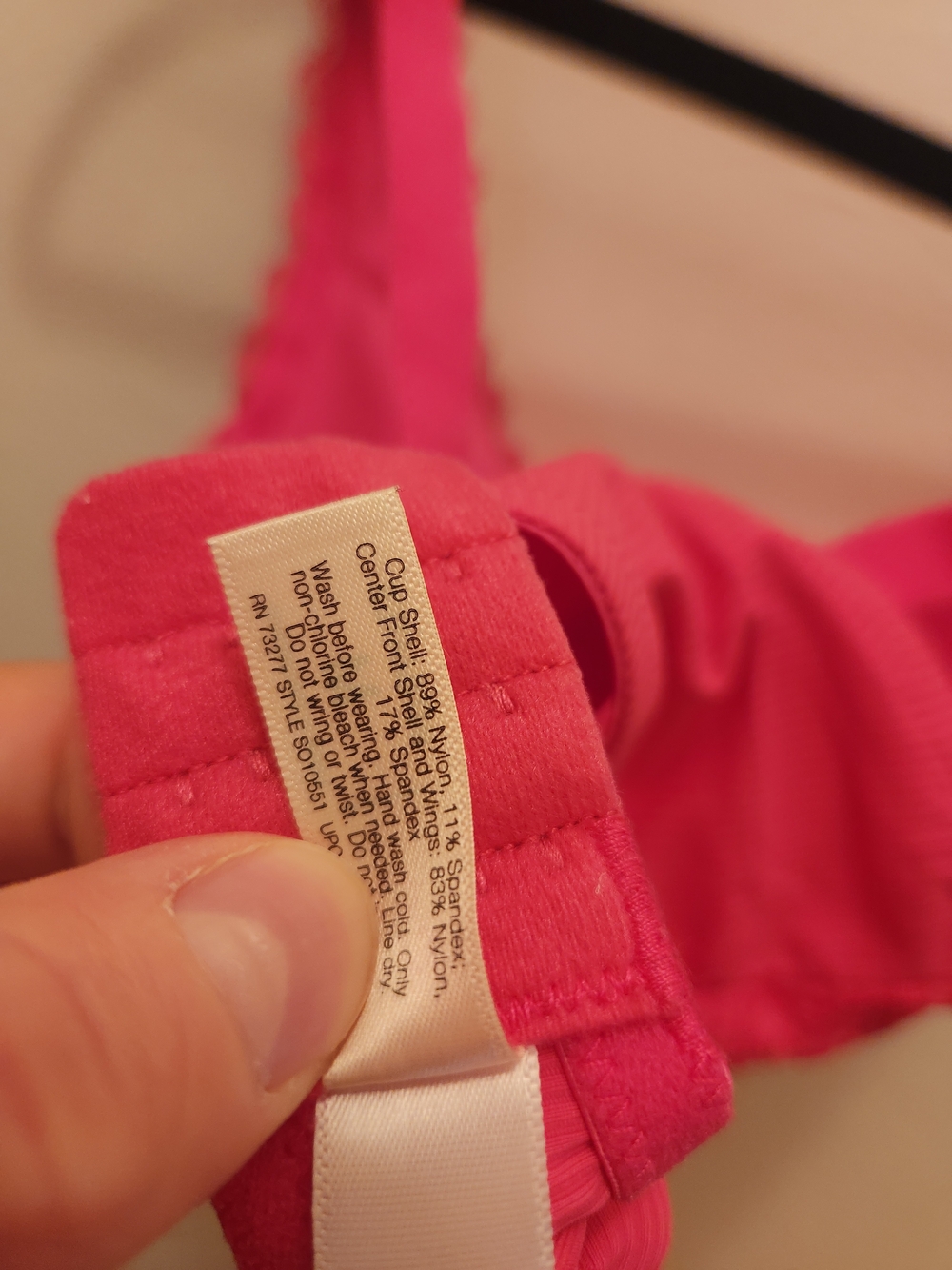 SO Lace Bralette Bundle in Hot Pink & Black Size M - Picture 5 of 9